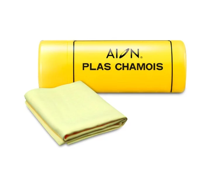 AION PLAS Chamois 101 тряпка для авто и дома 1 шт, искусственная замша